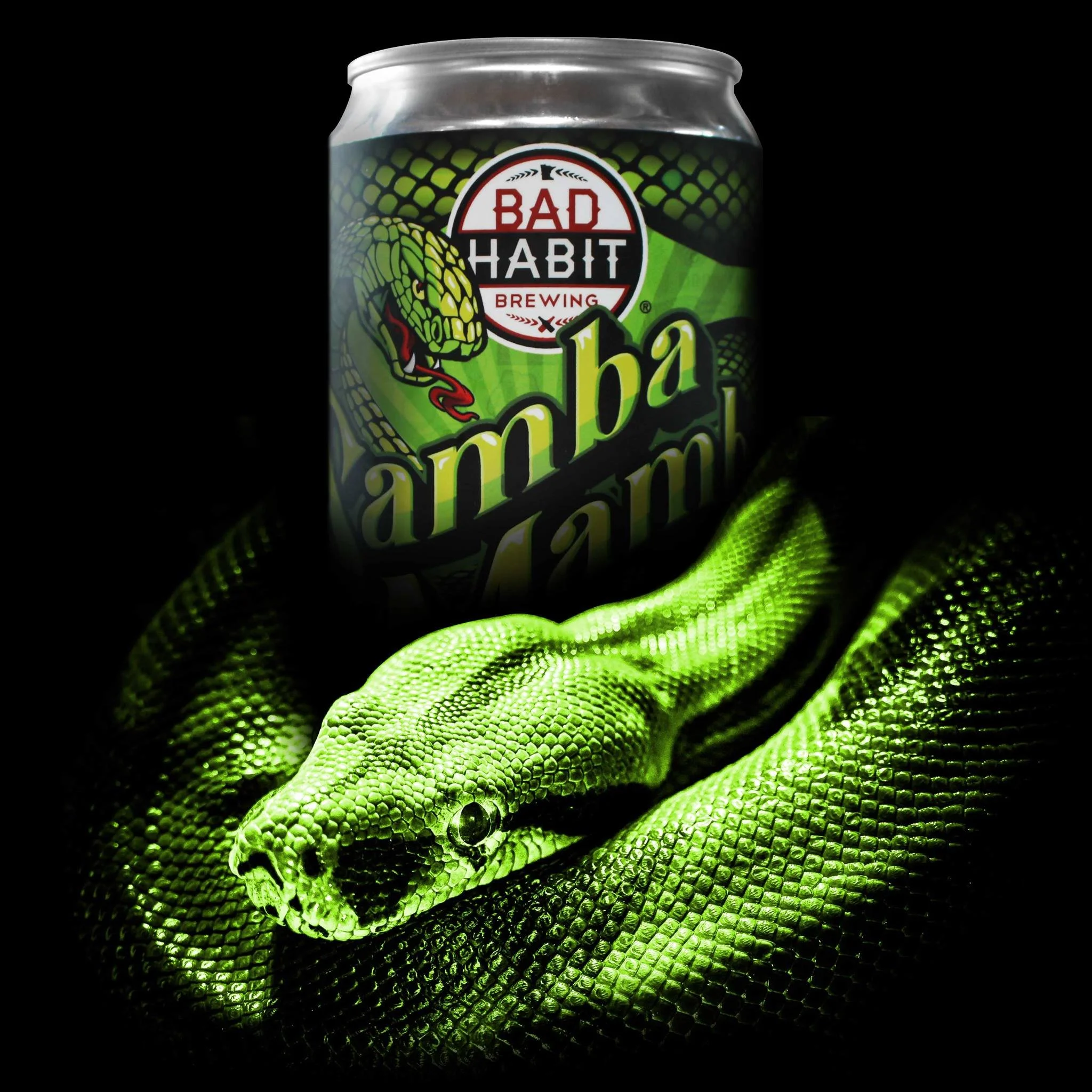 🐍 Zamba Mamba is slithering back into the taproom! 🐍
This IPA coils around your taste buds with bold Zamba hops &mdash; sneaky, smooth, and tongue-tinglingly delicious. Just like a mamba, it strikes with juicy flavor and a little wild bite. 🍺⚡️

?