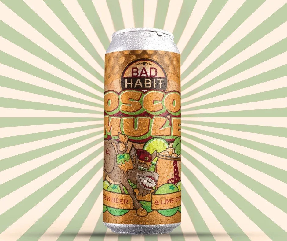 Say mule-lo to our Moscow Mule Seltzer... Available in the taproom and cans to-go until it's gone!

#badhabitbrewing #seltzerrelease #visitjoetown #sundayfunday