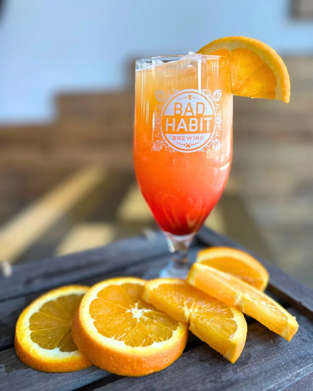 We squeezed a little spring break ☀ sunshine into a glass. 

Day Drifter - our new sunrise seltzer - drops this Friday. 

Drop a 🌅 in the comments if you're ready to Day Drift to the beach with us this weekend! 

#badhabitbrewing #visitjoetown #dayd