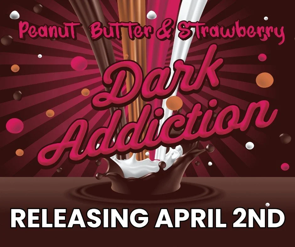 Velvety dark chocolate. Smooth, salty peanut butter. A burst of sweet strawberry. 🤤

Our fan-favorite Dark Addiction series adds a new legend to the lineup this Thursday. It&rsquo;s rich, it&rsquo;s bold, and it&rsquo;s completely irresistible. 

#b