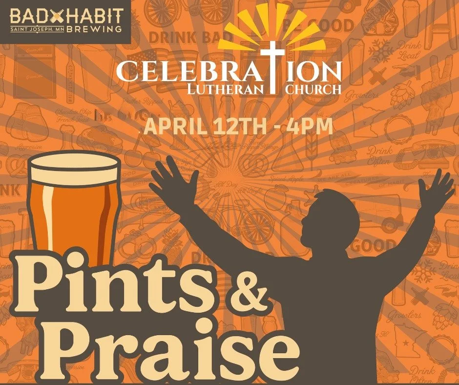 You're Invited!  Tonight at 4:00 p.m. in the Brewer's Lounge, join us for Pints and Praise with @clcsartell! There's no better way to spend an afternoon than with friends, enjoying good music, and of course, a beer. 

We'll save you a seat. 

#badhab