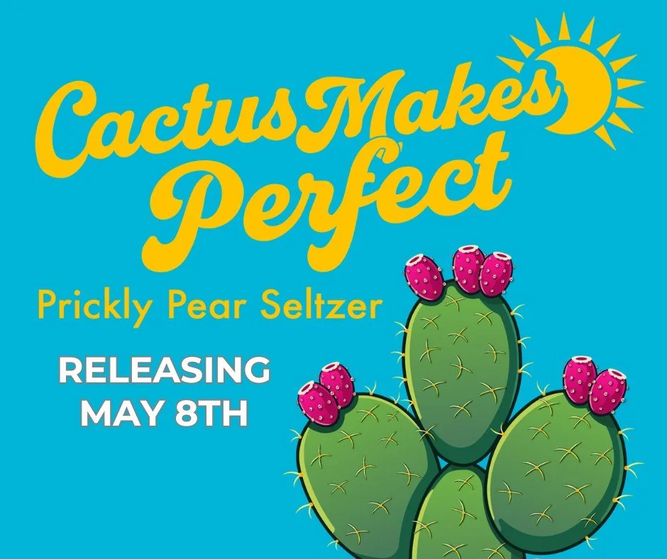 Cheers to the weekend... I'll drink to that! 😎🍹

We&rsquo;re tapping Cactus Makes Perfect, a Prickly Pear Seltzer. Light, zesty, and dropping just in time for the weekend. This one is taproom-only, so get it while it lasts.

Give us a '💖' in the c