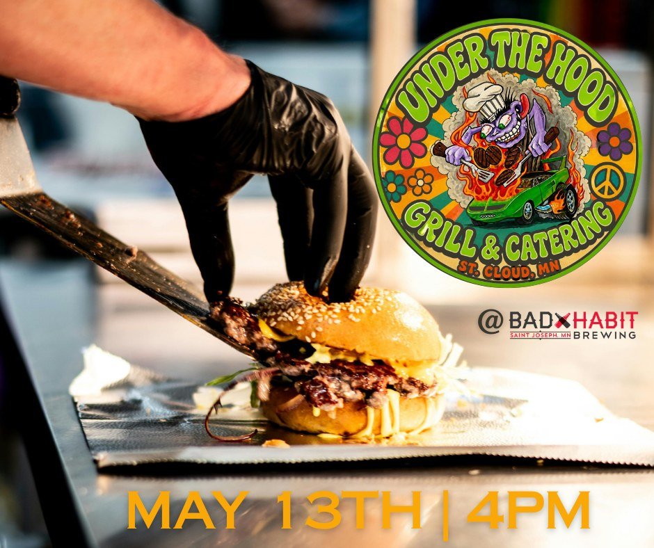 Wednesdays are for burgers and brews. We&rsquo;ve got @underthehoodgrillcatering  serving up the best smashed burgers in the biz starting at 4:00. Pair a Hood Deluxe with a Mango Bennie Ale and suddenly Wednesday feels like Friday.

#badhabitbrewing 