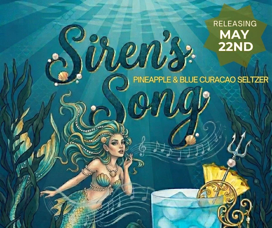 There's a new seltzer crashing into the taproom this week, and you won't be able to resist it's pull. 🧜&zwj;♀️

Introducing Siren&rsquo;s Song&mdash;our newest hard seltzer crafted to lure you into paradise. We&rsquo;ve captured the essence of the t