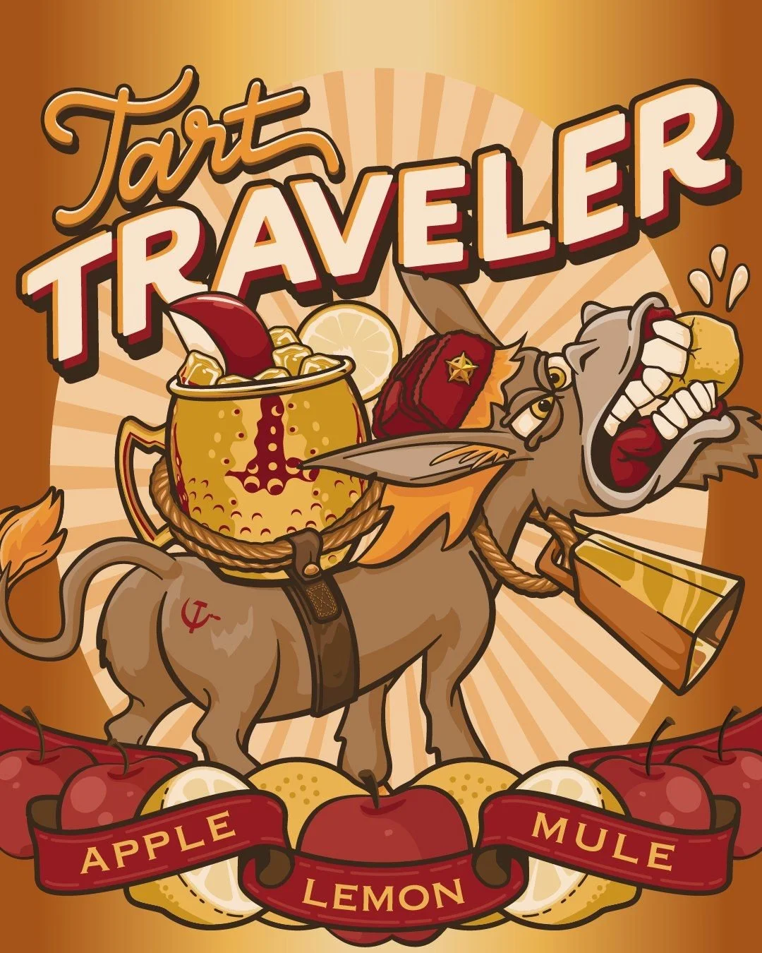 The Tart Traveler has returned from his long journey and will be back on tap and in cans this week! But hurry in, this guy never stays in one place too long... 

#badhabitbrewing #visitjoetown #tarttraveler #moscowmule