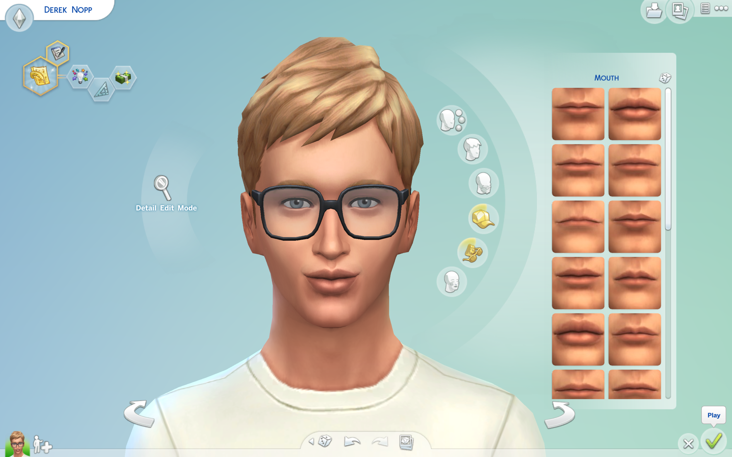 This is how my Sim self turned out. Still a little hotter that I am IRL. lol