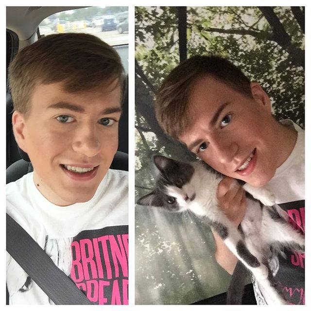 Here's my VIB makeover (and my cat)!