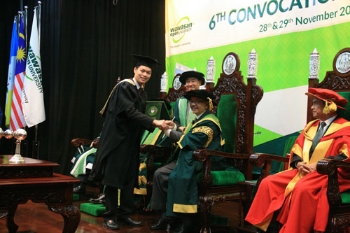 Dr Chan Kar Weng, a forensic chemist, emerges as top postgraduate.