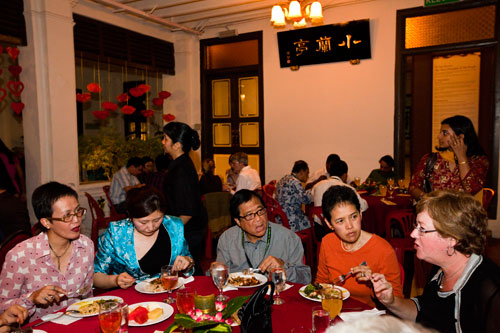Dinner at the Sun Yat-Sen Memorial.