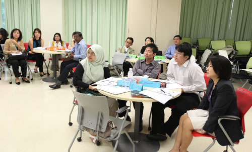 Part of the participants at the workshop.