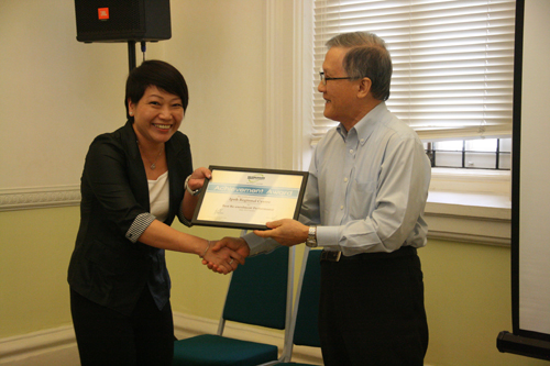 Ching happy with the recognition to IPRC.