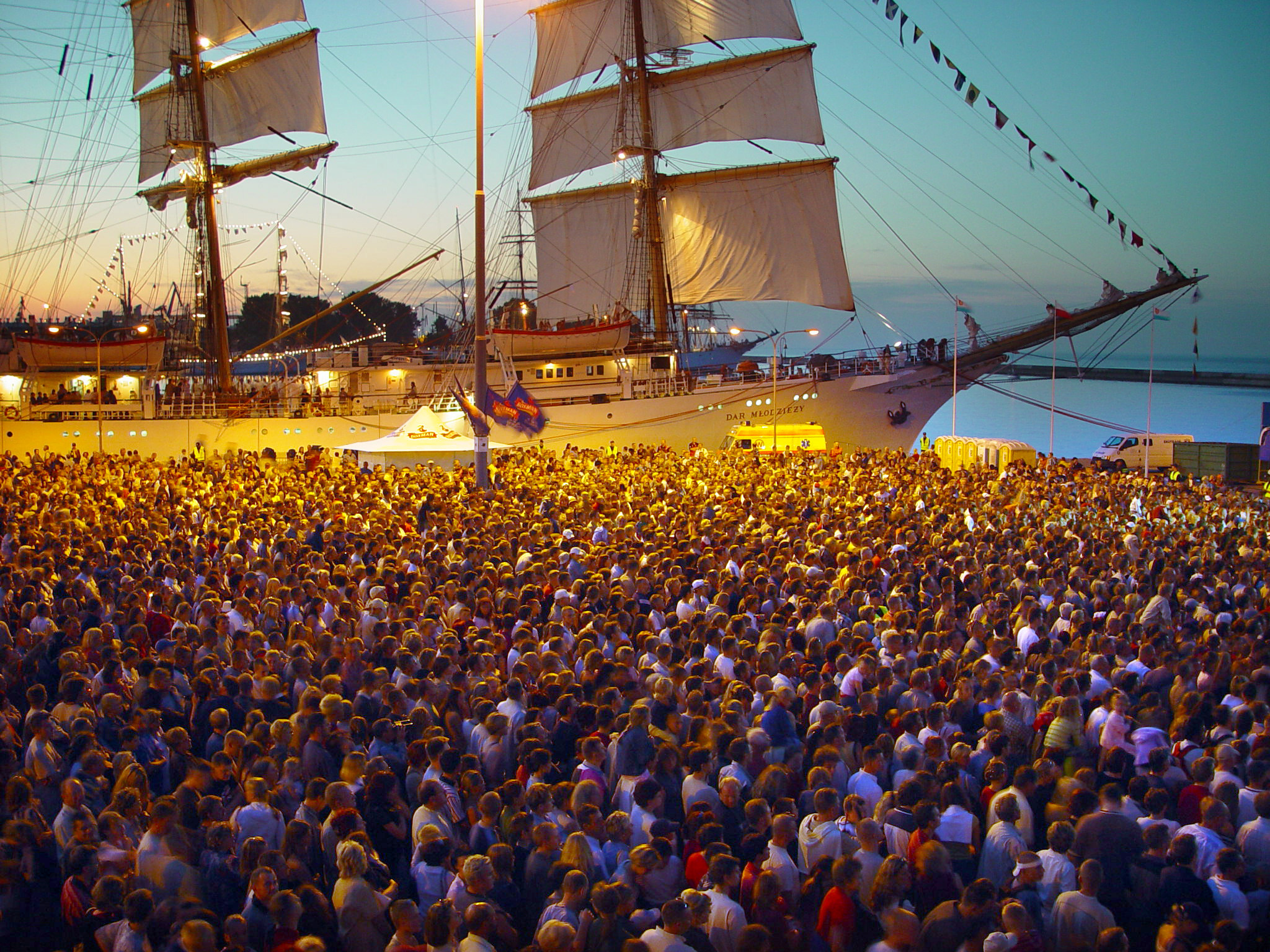  The Dar Mlodziezy Ship in Szczecin in 2007