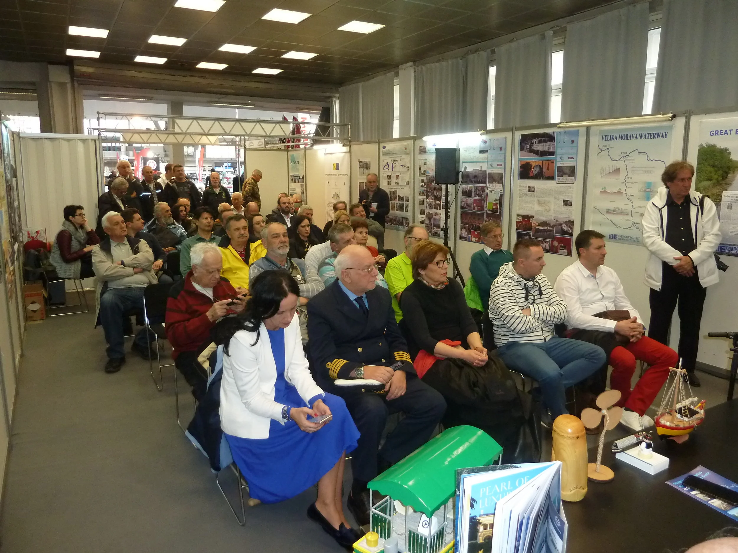 The Blue Flag programme at the 41st International Nautical Fair in Belgrade, Serbia.