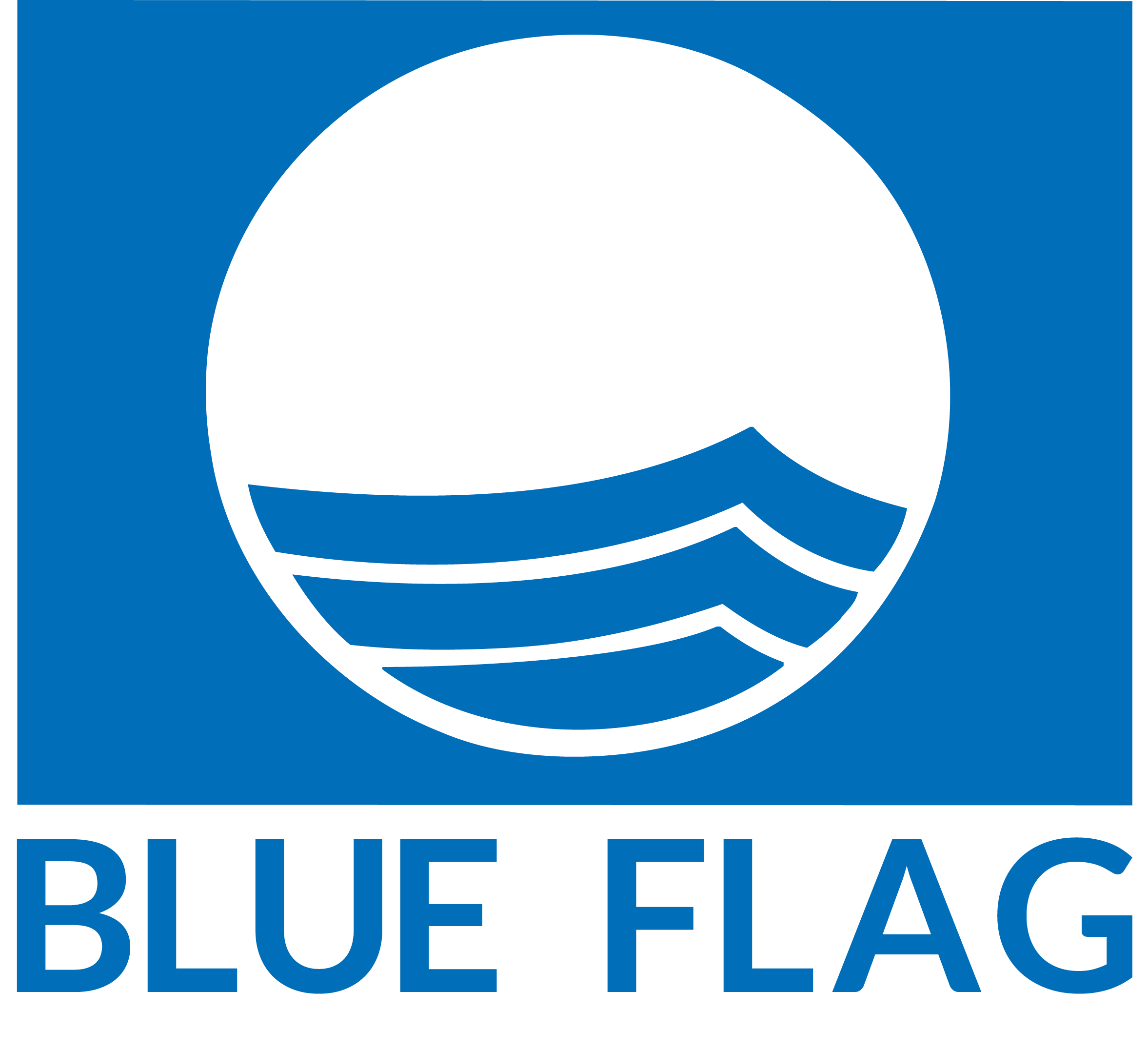Human Bonde nummer Blue Flag