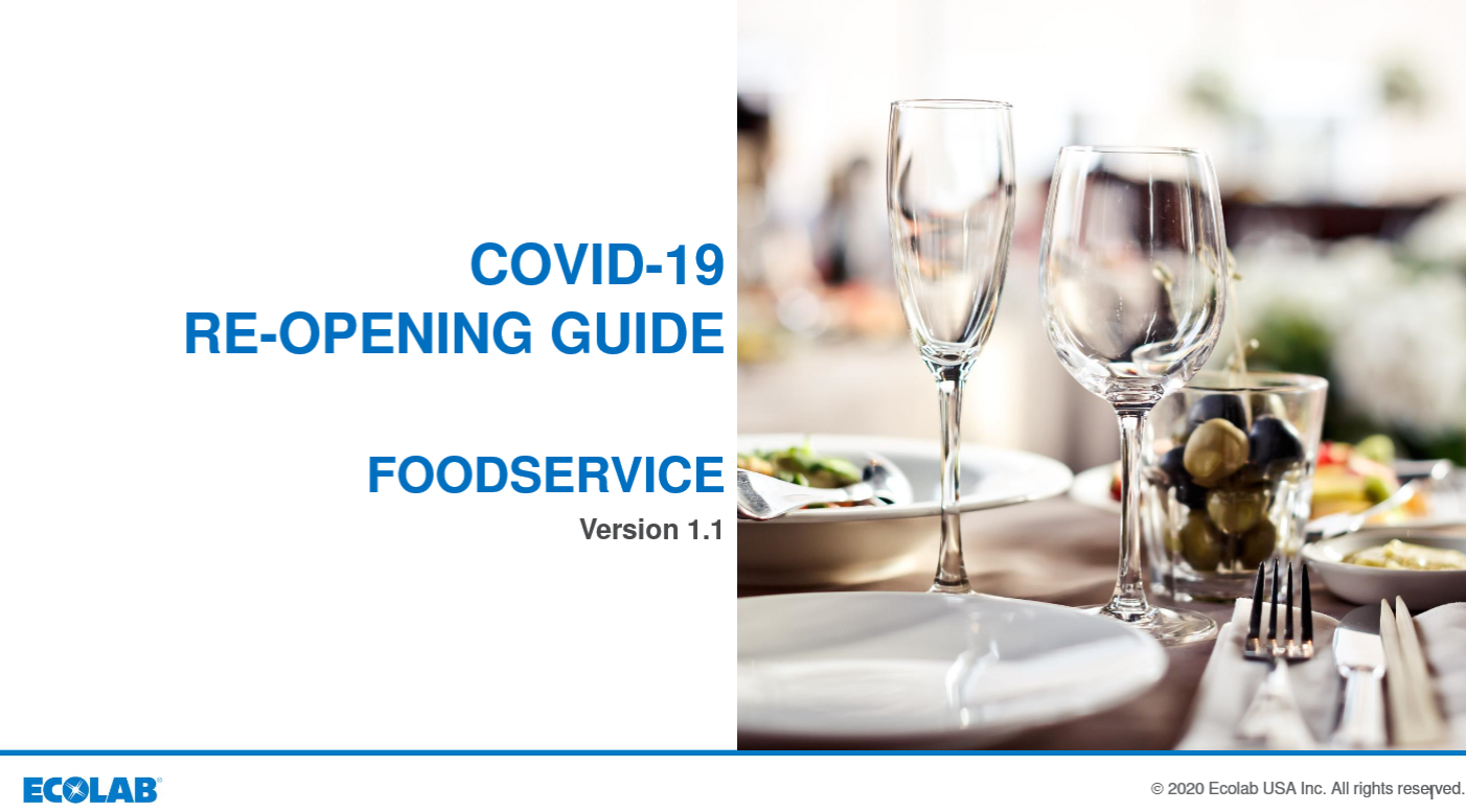 Food Service Re-Opening Guide