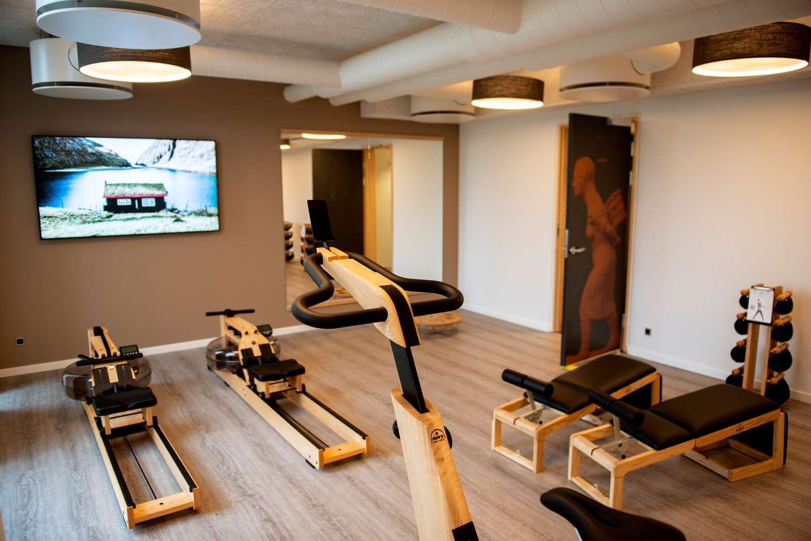 Eco-friendly Fitness Room