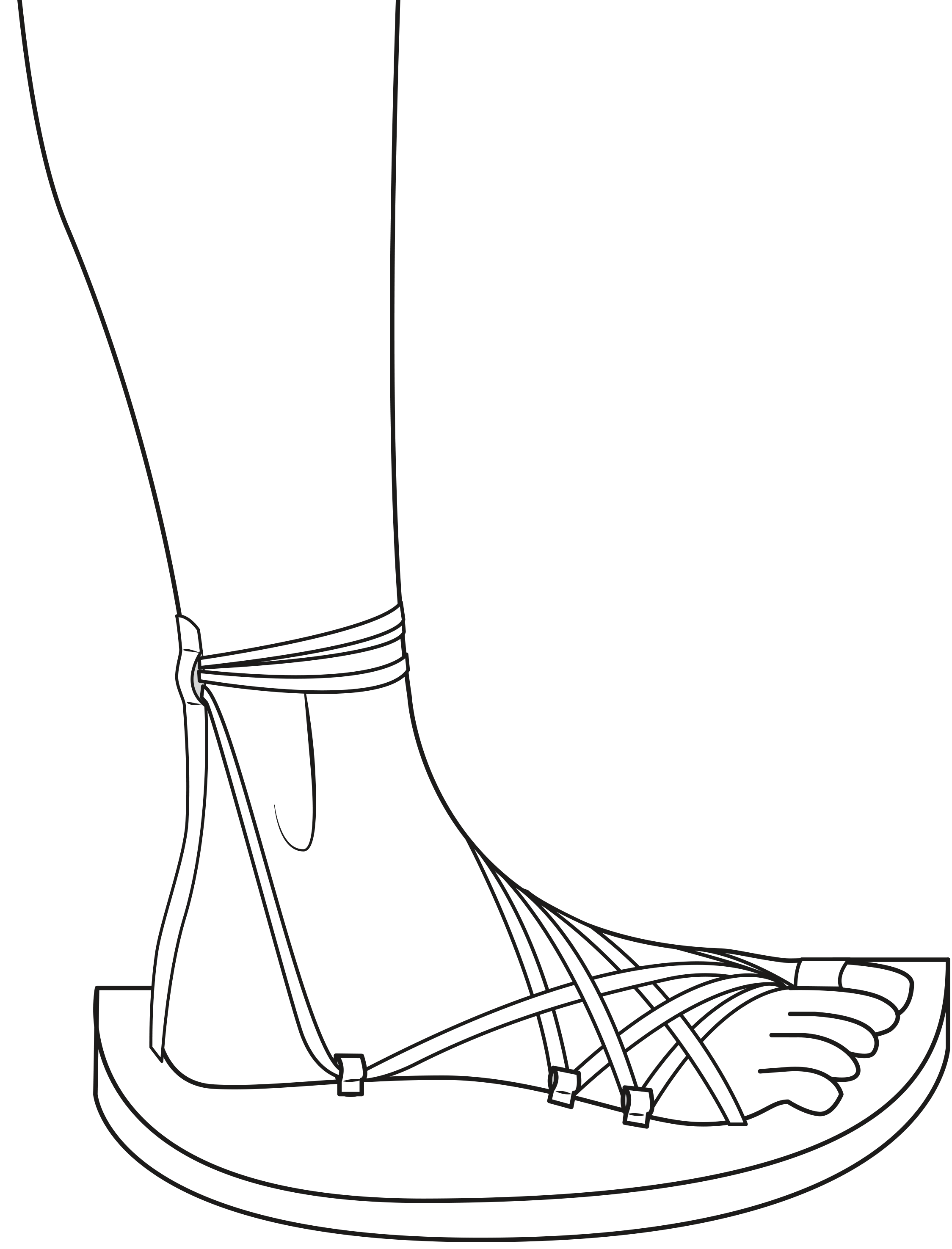  Sketch of side view. 
