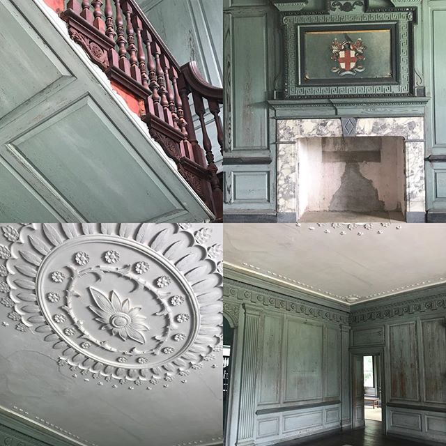 Drayton Hall Plantation near #charleston has incredible architectural details and is being preserved in its current state, not restored to its original splendor. Devoid of furniture, the interior surrounds you with a ghostly emptiness. The Connection