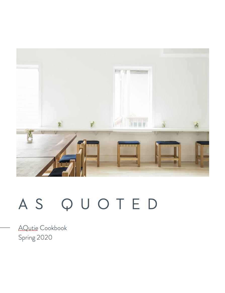 AQutie Digital Cookbook