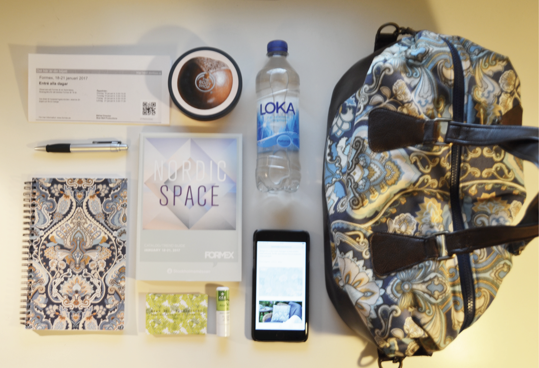 The average fair-visiting kit...