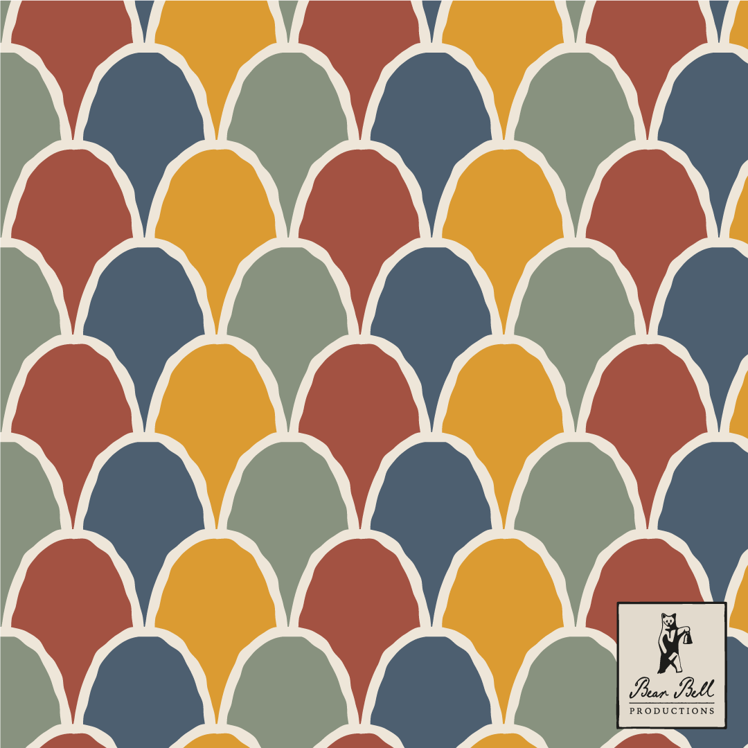 Scale Harlequin pattern