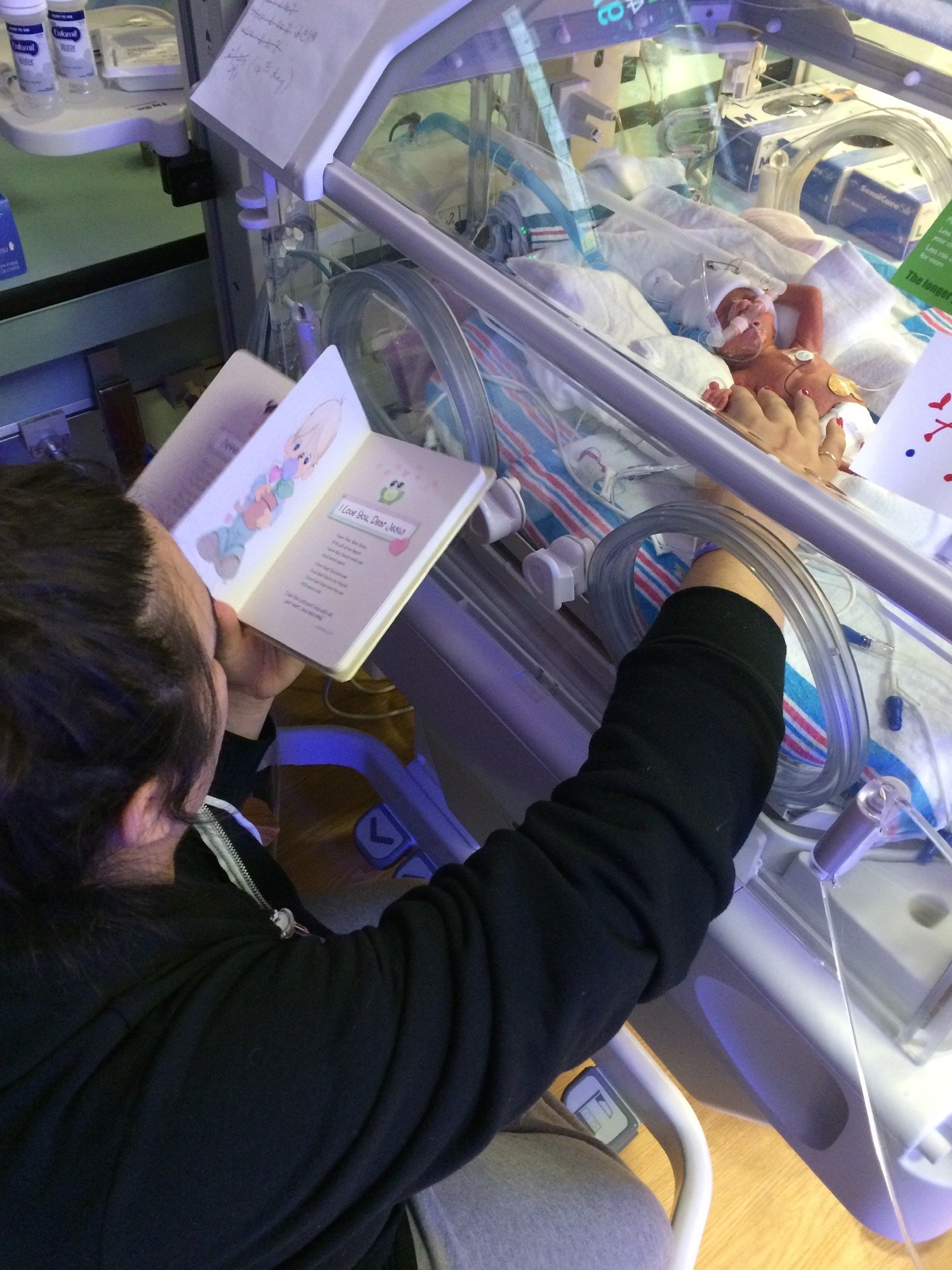 On Meeting the Queen of the NICU and the Angels Standing Guard