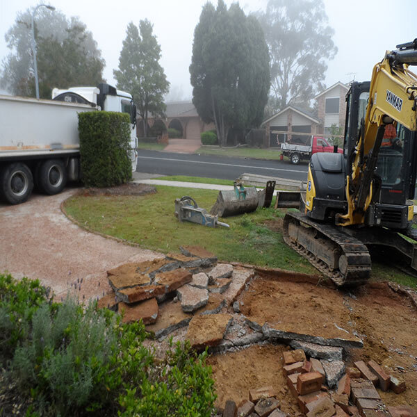 Driveway Excavation and Removal