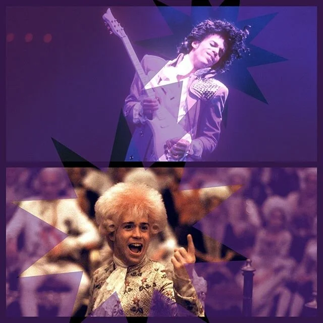 In April 1984 the story of a flamboyant musician w/ libidinous impulses opened at the movies. It was #Amadeus. ⠀
⠀
2 months later the soundtrack for a movie starring a flamboyant musician w/ libidinous impulses was released. It was #PurpleRain.⠀
⠀
Be