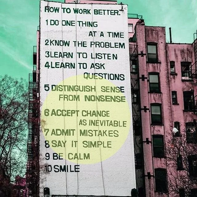 Some advice from a ceramic file factory in Thailand, via Fischli &amp; Weiss and @PublicArtFund.