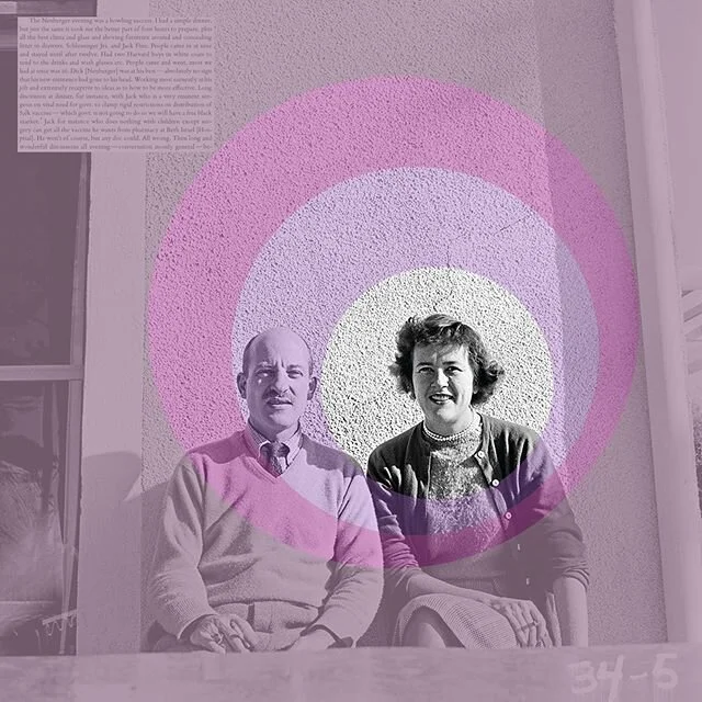 Julia Child is that special kind of celebrity who is also a folk hero especially in New England where her no-nonsense approach to everything is particularly well-loved.

So it's chuffing to learn that my great-uncle Jack (Chief of Surgery at Beth Isr