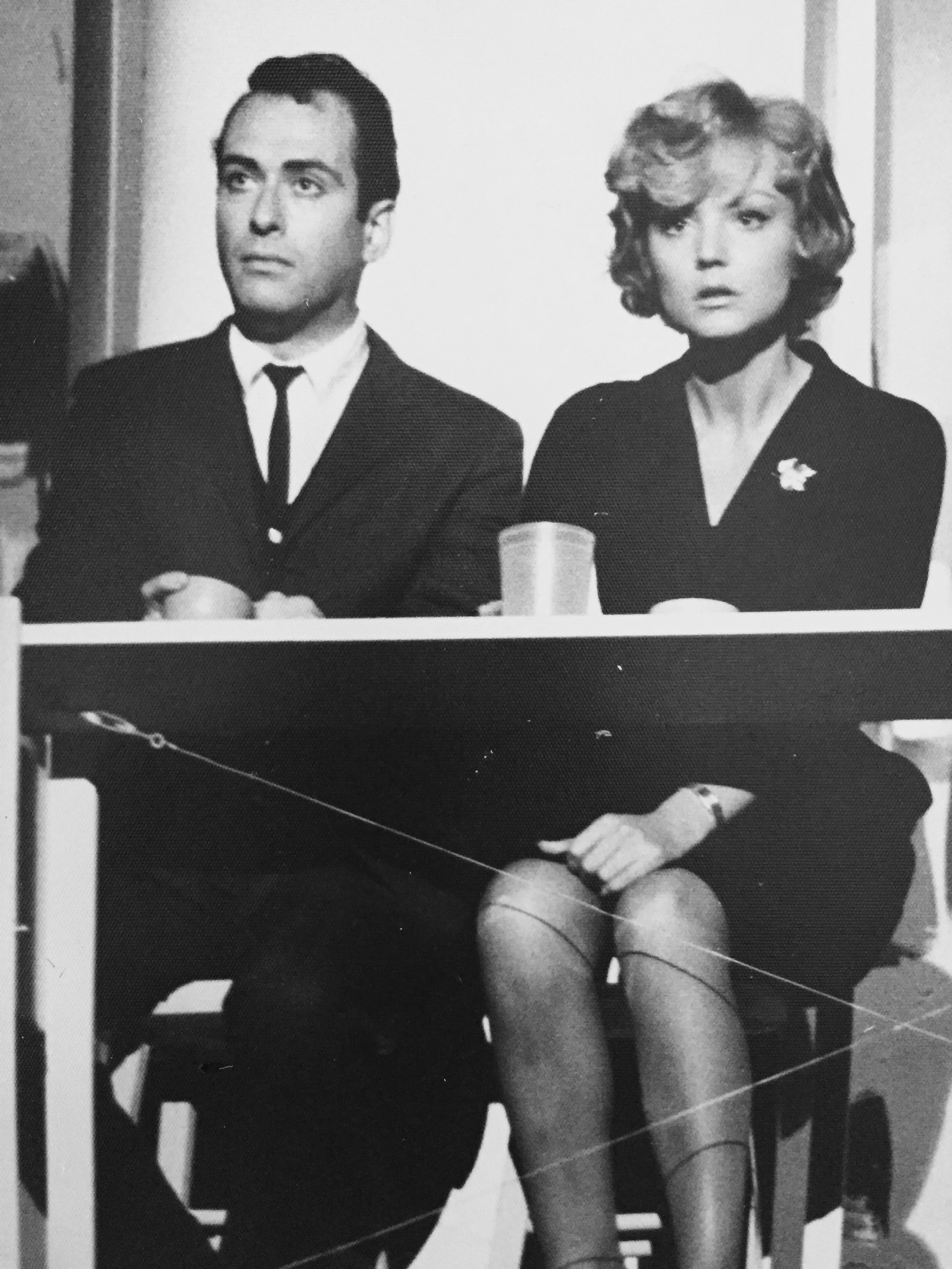 My parents' act, "Jennifer and H." My mom was Jennifer.