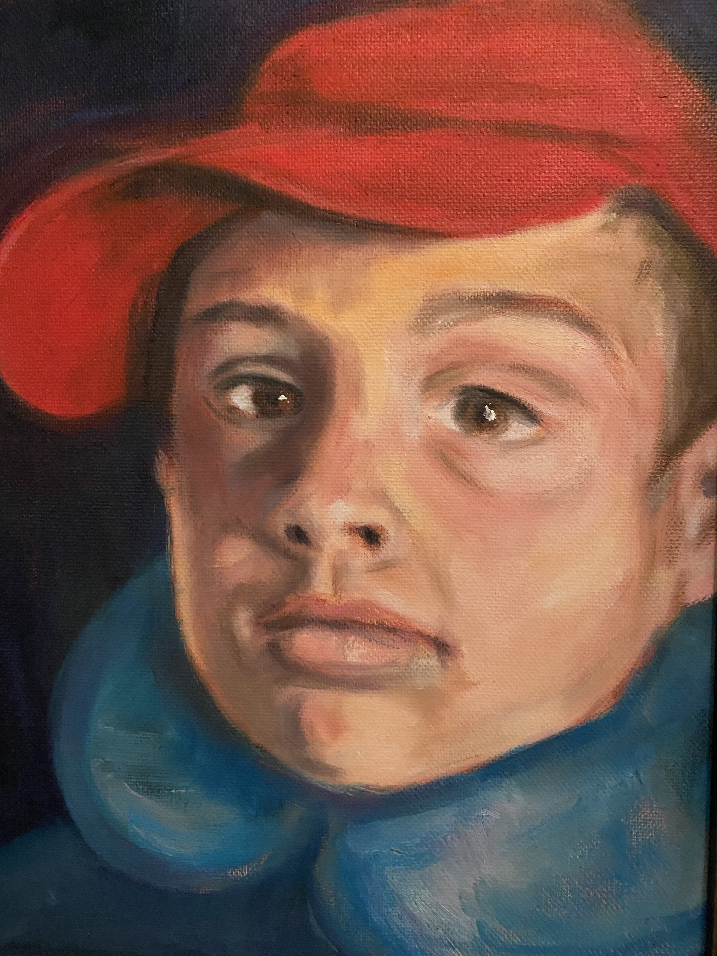 JetBlue Boy, 2019 (oil)