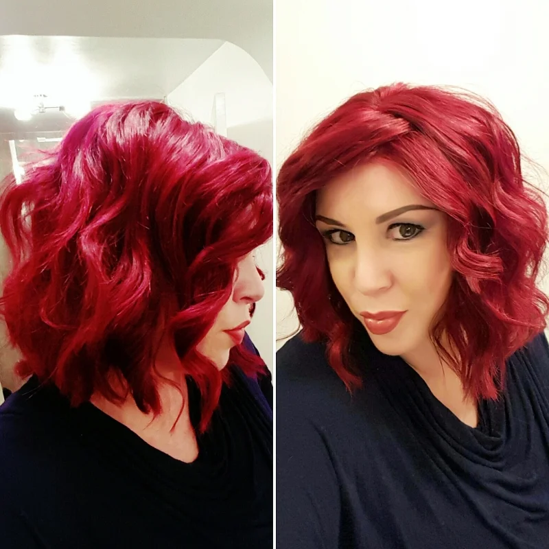 Jon Renau wig custom coloured by Vanessa