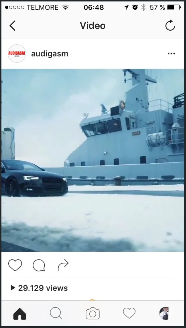 Knap 30.000 views på instagram af Ken's A5