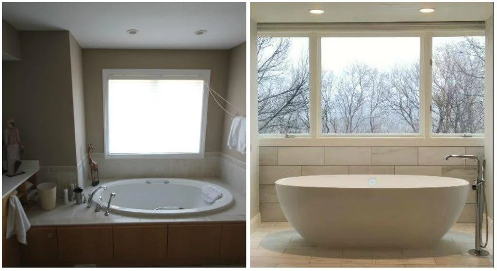 Before / After of Minneapolis condo unit remodel