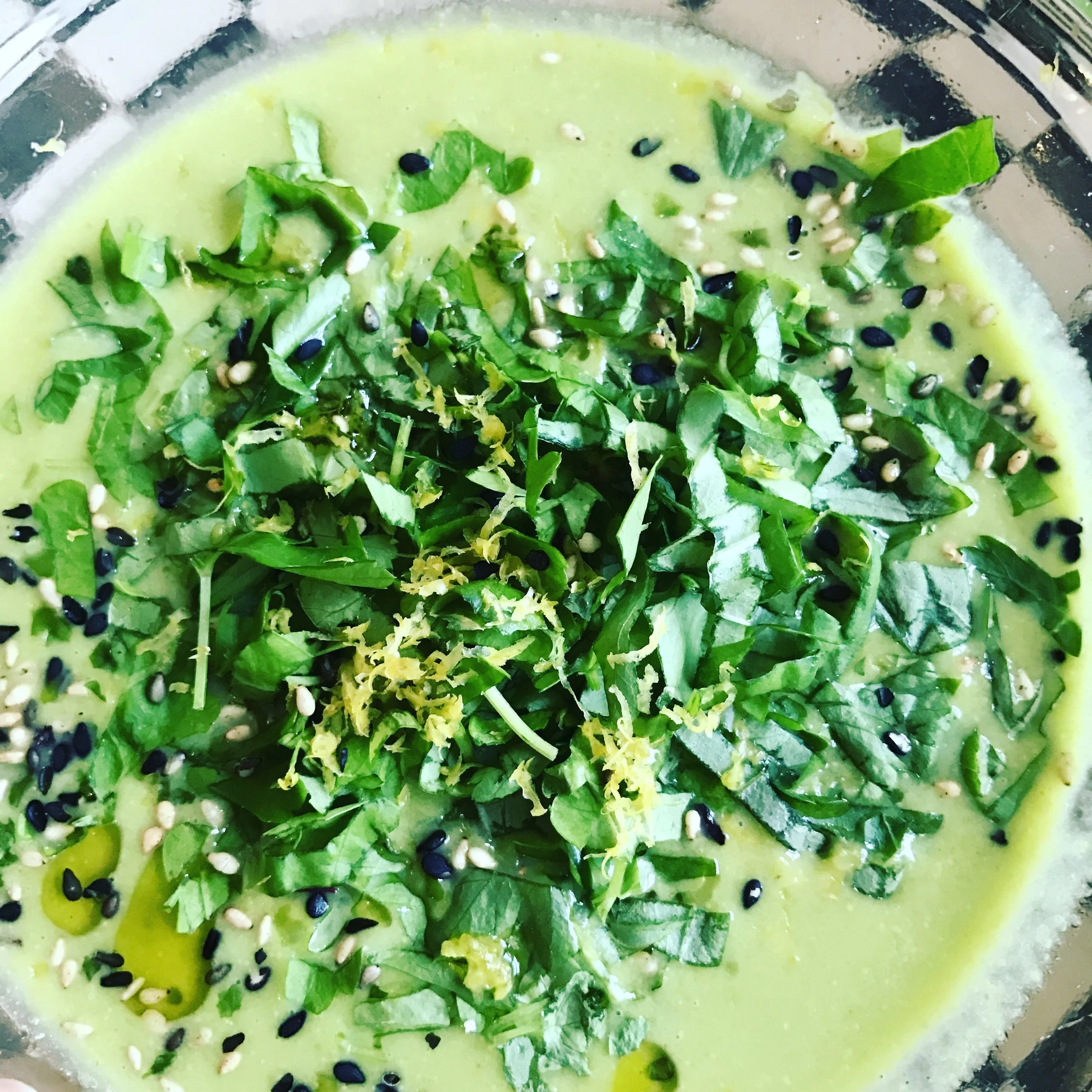 Grönaste ärtsoppan