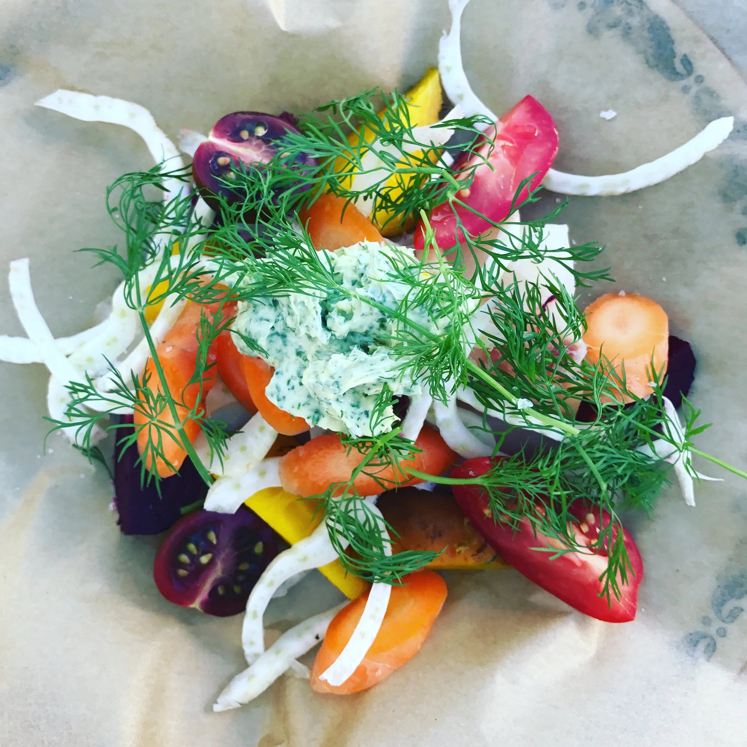 Svenska fiskpaket på grillen eller i ugnen