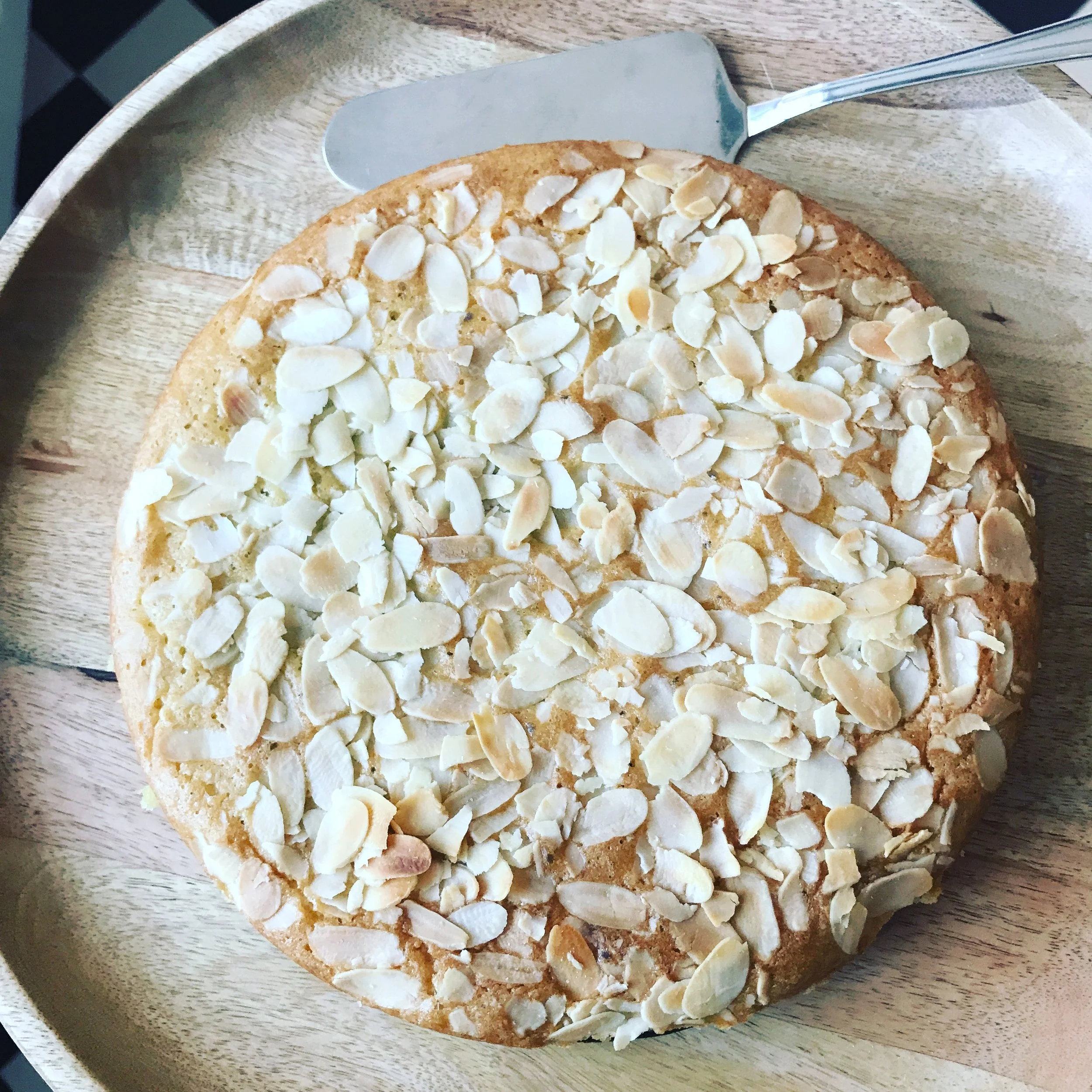 Citron- och mandelkaka 