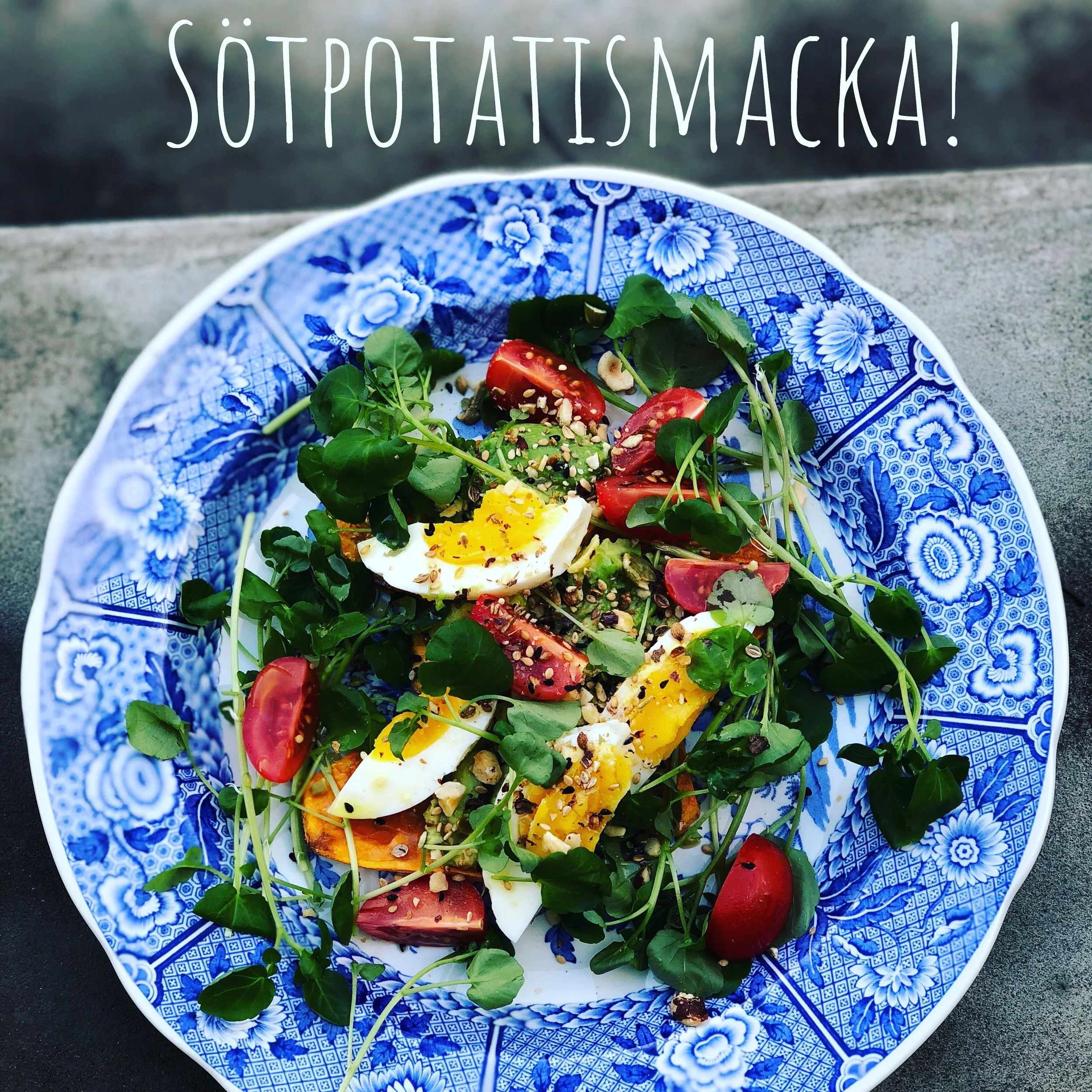 Sötpotatismacka