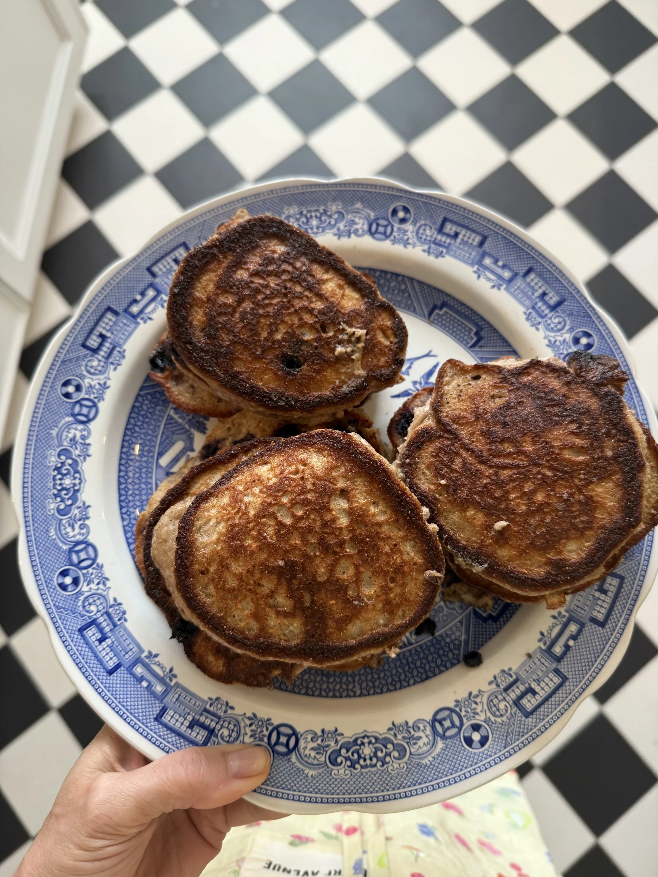 Proteinrika bananpannkakor 