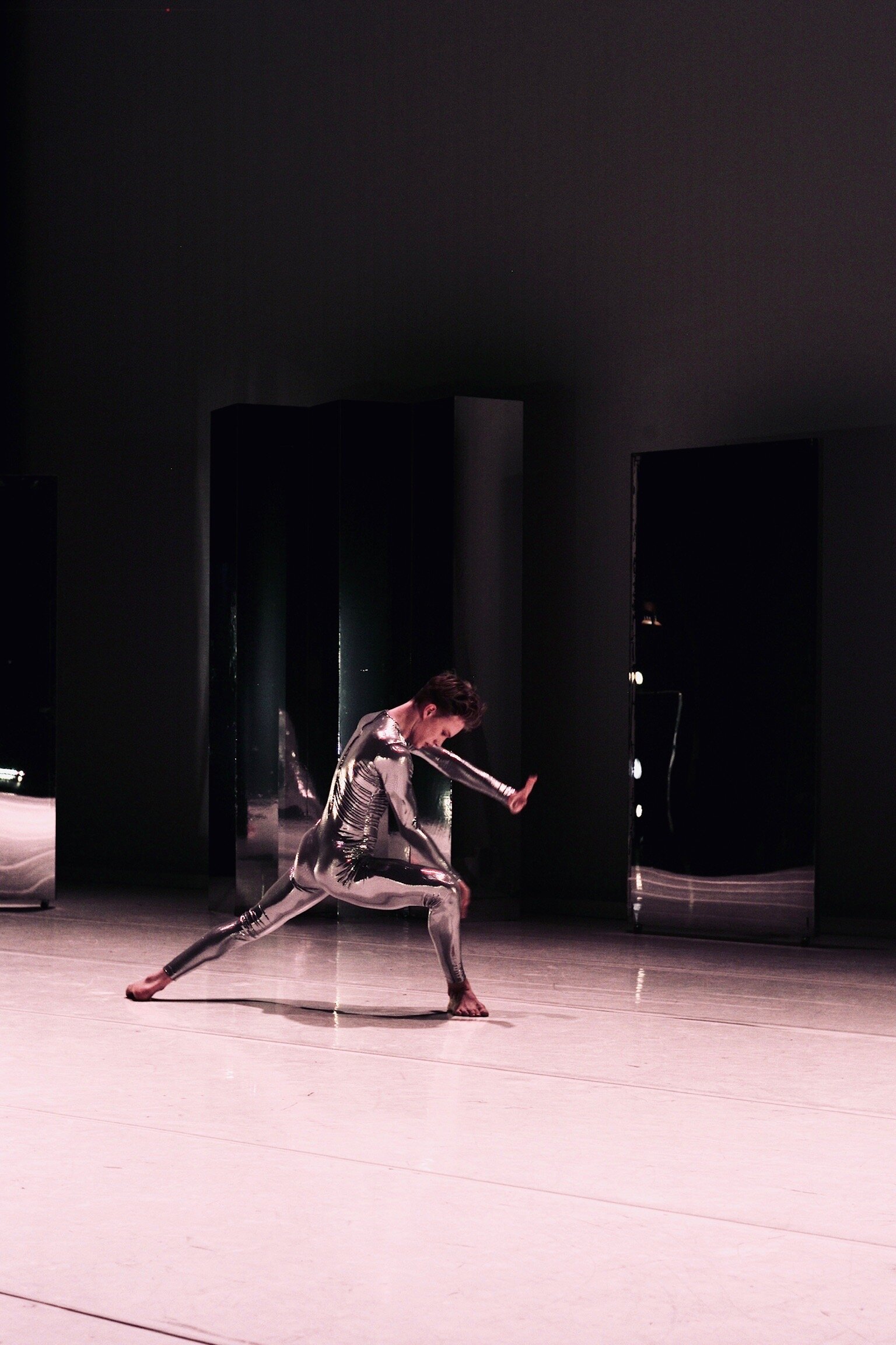 Victor Polster in Juliet Burnett's in situ (2019). Photos Joel Benguigui