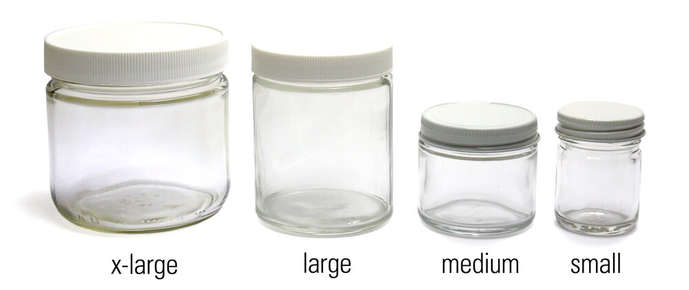 Tiny Glass Jar