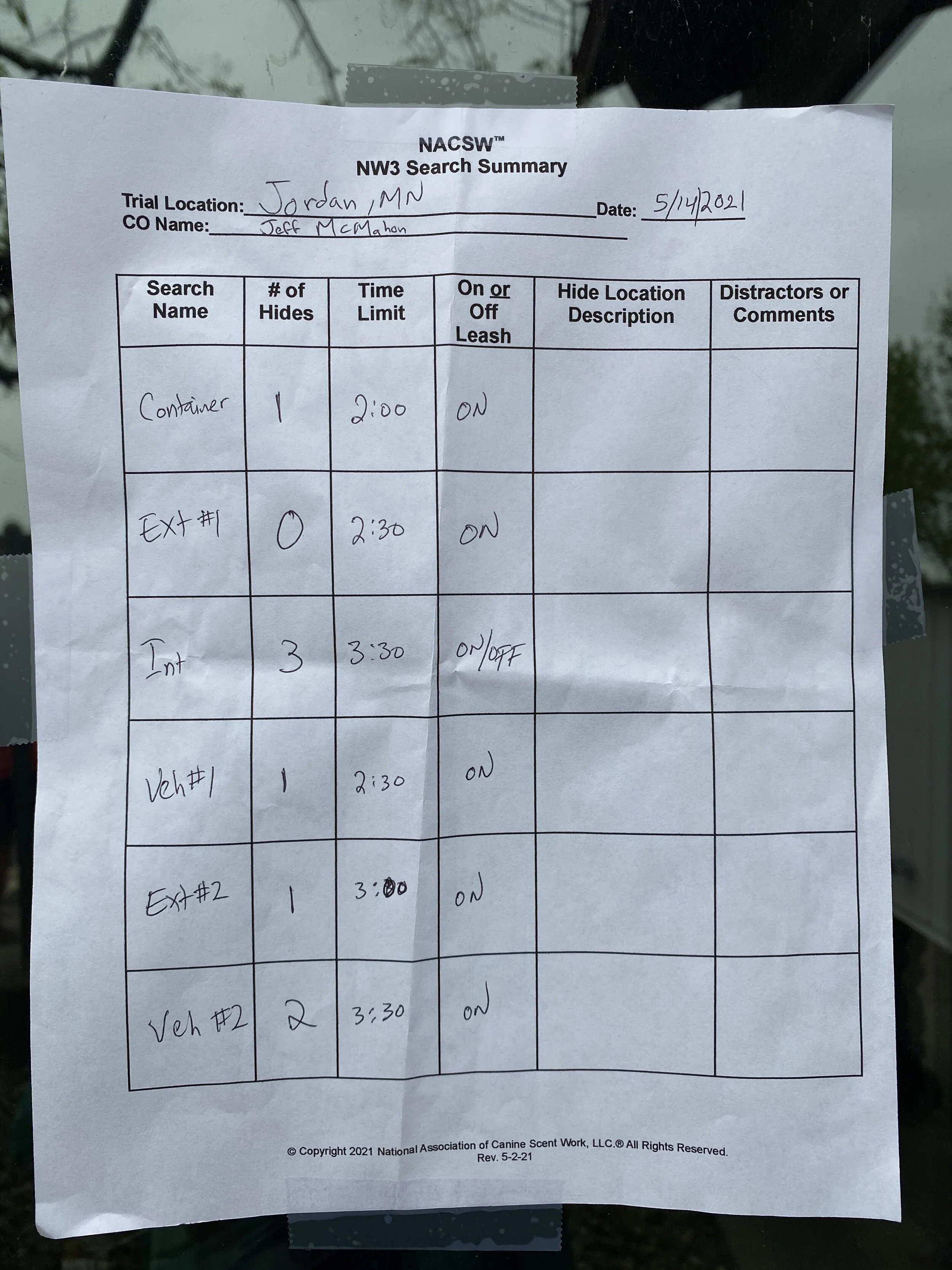 Hide Summary NW3 Friday.JPG