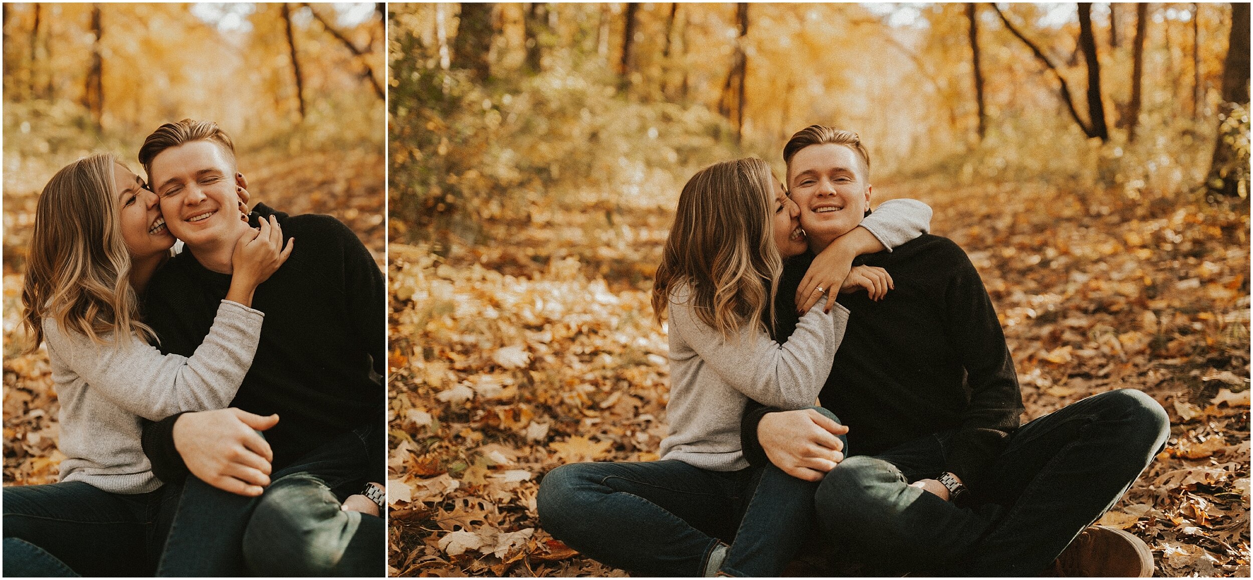 Angie + John | Minnesota Autumn Engagement Session | Minnesota Wedding Photographer | Emily Alexander Photography_10.jpg