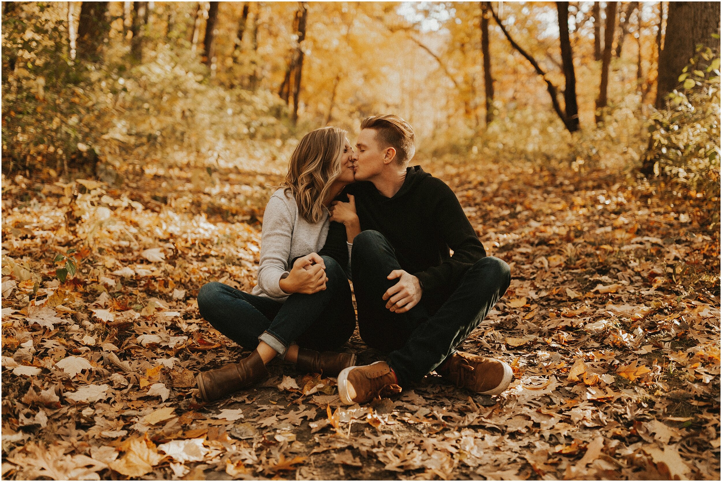 Angie + John | Minnesota Autumn Engagement Session | Minnesota Wedding Photographer | Emily Alexander Photography_12.jpg