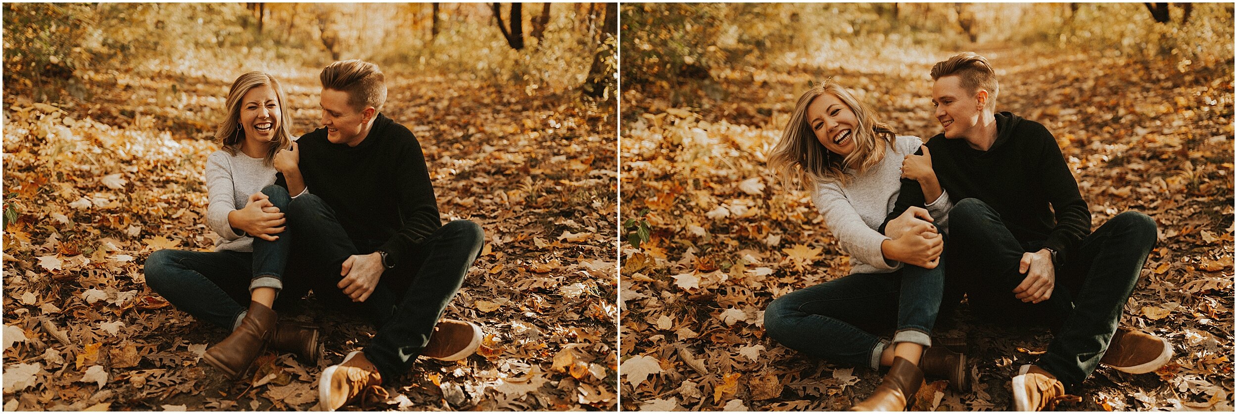 Angie + John | Minnesota Autumn Engagement Session | Minnesota Wedding Photographer | Emily Alexander Photography_13.jpg