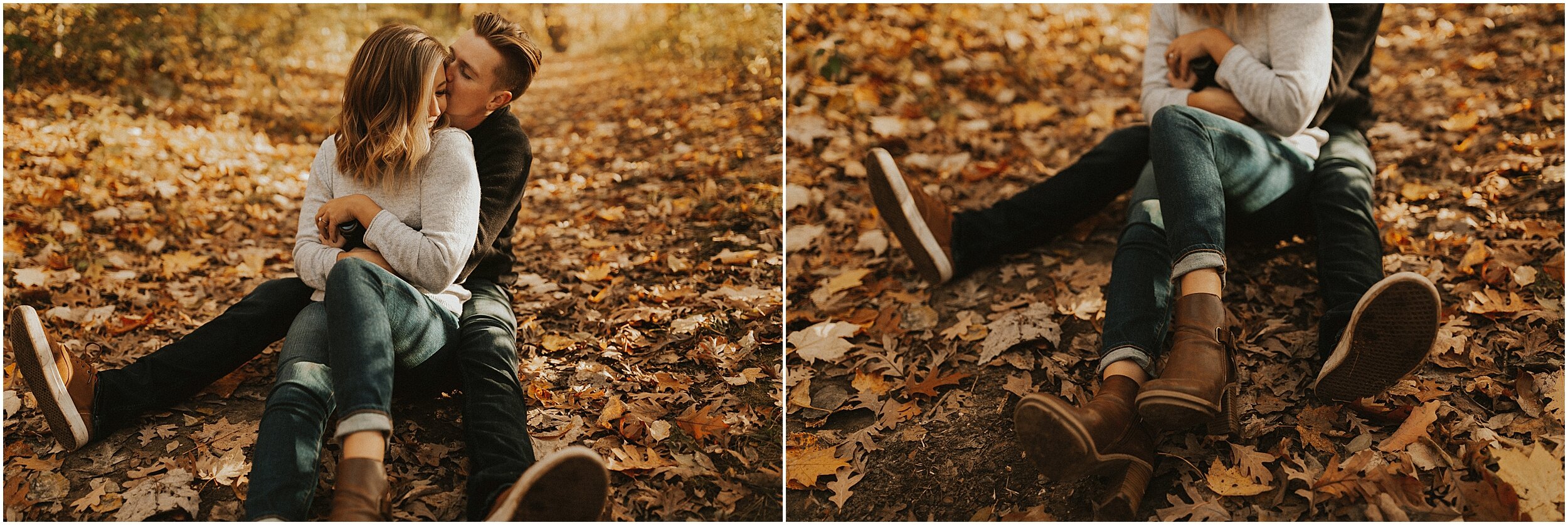 Angie + John | Minnesota Autumn Engagement Session | Minnesota Wedding Photographer | Emily Alexander Photography_17.jpg