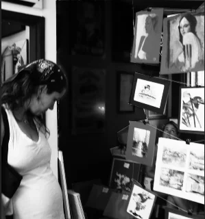 I was pregnant with my first child during the exhibit.