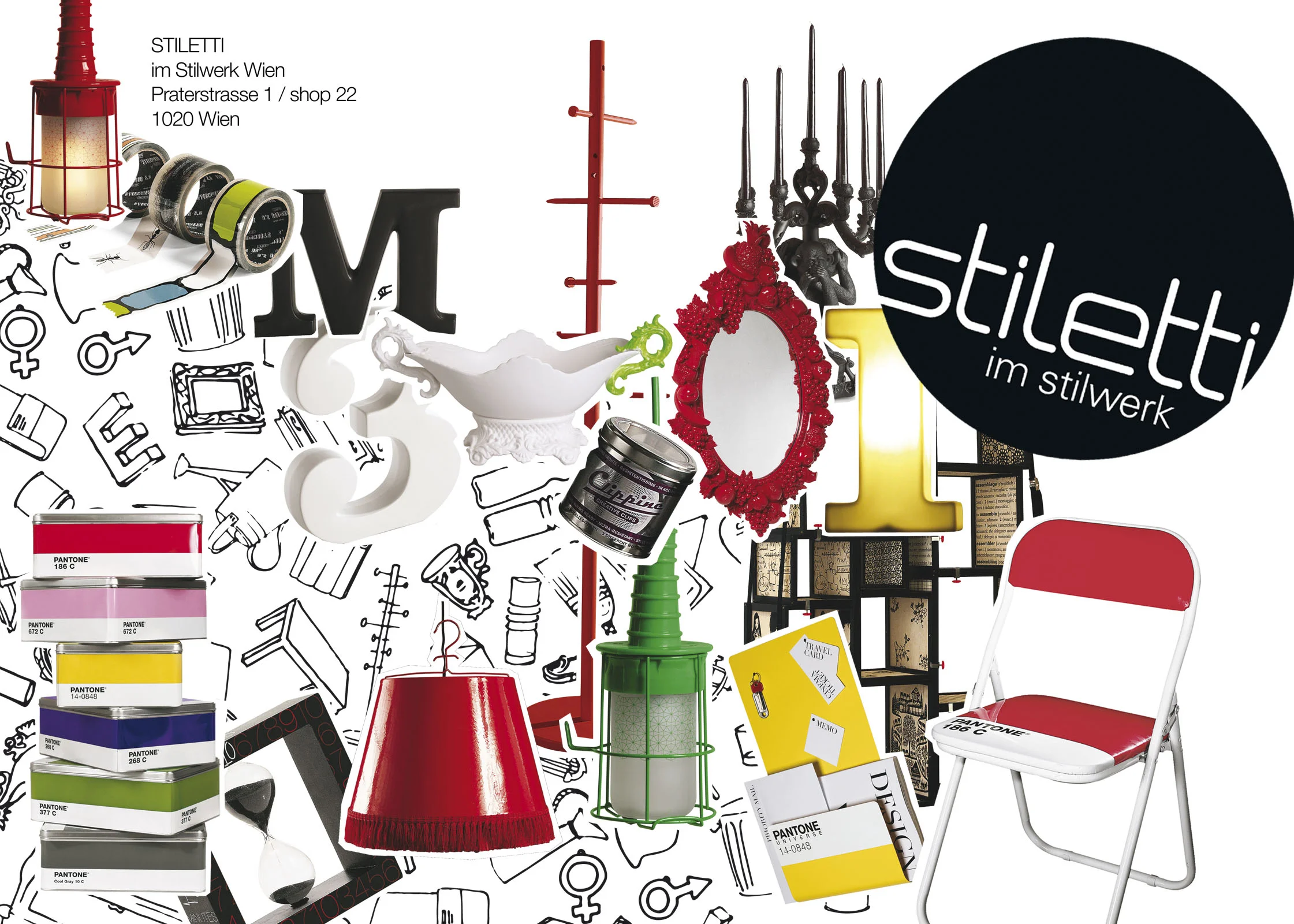 KUNDE: STILETTI IM STILWERK LOGOGESTALTUNG CORPORATE DESIGN