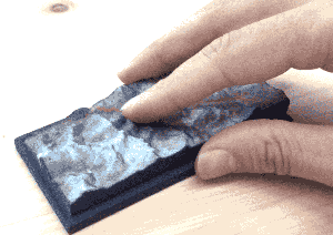 The models are hollow, with a wall thickness of about 3mm.